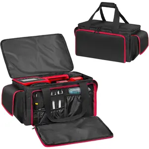 Air Compressor Bag Compatible Milwaukea M18 Inflator 2848-20, Inflator Carrying Case for Milwaukea Pump Storage Charger/Tools Accessories  Pack 18v 3.0-9.0 Ah, Bag Only