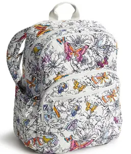 Vera Bradley Bancroft Wing Bloom Large Backpack for Men and Women