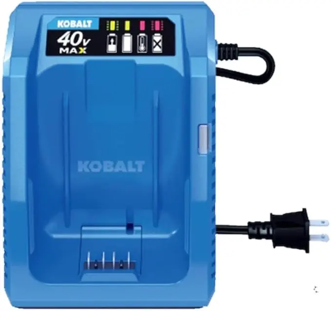 Kobalt 40V Max Lithium-Ion Rapid Battery Charger (Gen 3)