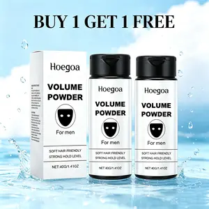 【buy 1 get 1】Unscented Fluffy Hair Volumizing Styling Powder (40g) - Cornstarch-Based Texture Powder for Adults, Lightweight Gentle Ingredients for Instant Volume, Oil Control, Easy Styling Daily Haircare