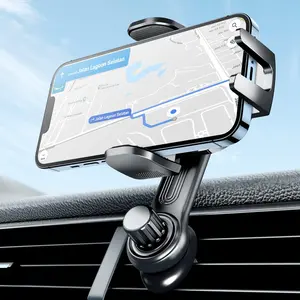 Vent Phone Mount,  Phone Holder Mount with Swing Arm Air Vent Clip  Mount Cell Phone Holder  for  16/15/ 14/13 Pro Max & All 4.7" - 6.9" Android Smartphone