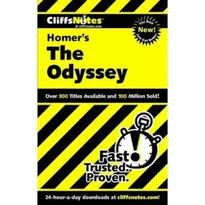 USED-CliffsNotes on Homer's The Odyssey (Cliffsnotes Literature Guides) by Stanley P. Baldwin (Paperback)
