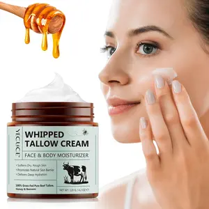 Yecuce Butter Honey Face Cream 120g, Facial Moisturizing Cream, Body Butter Lotion, Firming Hydrating Skincare, Suitable for All Skin Types, Moisturizer, Tightening