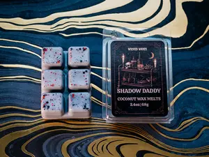 Shadow Daddy Coconut Wax Melts | Masculine Wax Melt | Fresh Cologne Scent | Men's Fragrance Wax Melts | Gothic Home Fragrance