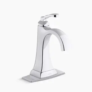 Kohler K-R30996-4D-CP | Ridgeport Single-Handle Bathroom Sink Faucet, 1.2 gpm in Polished Chrome