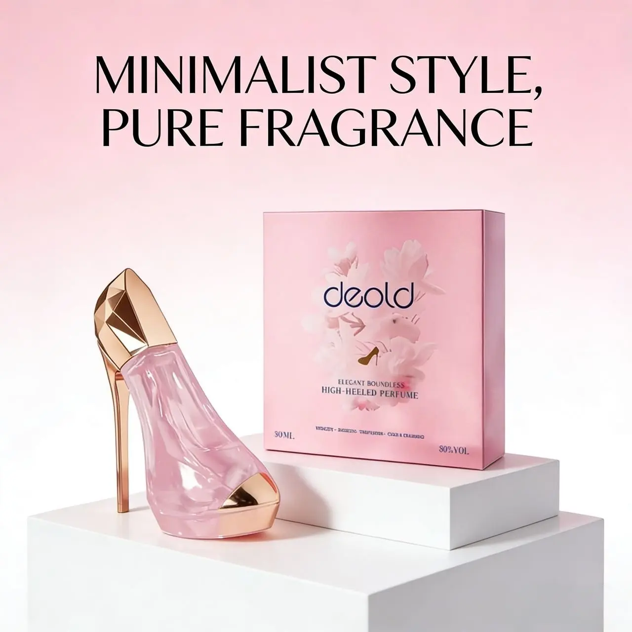 Women's High-End Perfume (30ML), Elegant Fashion & Heel Design Bottle, Daily Wear, Party, Gift, Multi-Functional Use