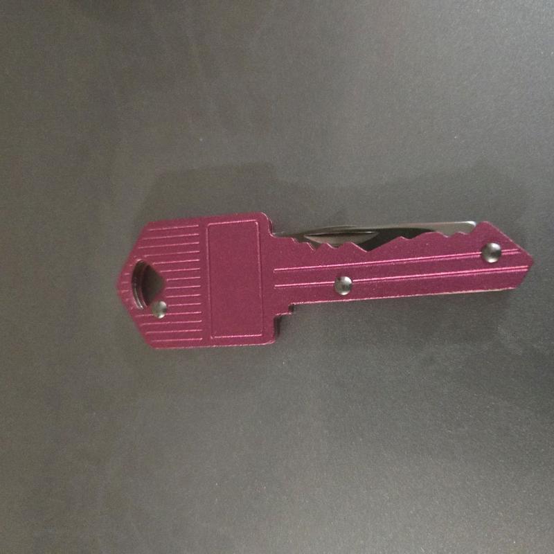 Compact Multifunctional Keychain Tool - Lightweight & Portable for Everyday Use - Easy Attach to Keyring - Versatile for Travel & Package Opening Survival Gear