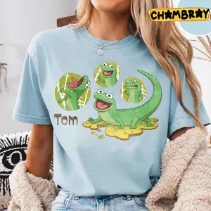 Retro Tom the Lizard Hoppers 2026 T-Shirt, Hoppers Movie Shirt, Funny Tom Lizard Tee, Animal Kingdom Trip Outfit, Gift For Kids