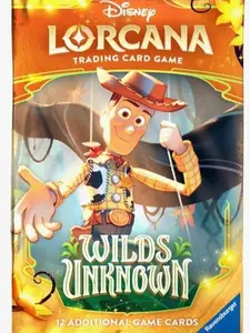 Disney Lorcana: Wilds Unknown TCG Packs English Collectible Trading Card Booster Pack