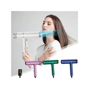 Portable Hair Dryer Professional Ionic Hair Dryer,, Powerful Blow Dryer For Fast Drying,Compact & Folding Blow Dryer For Family, Travel, Salon Use.