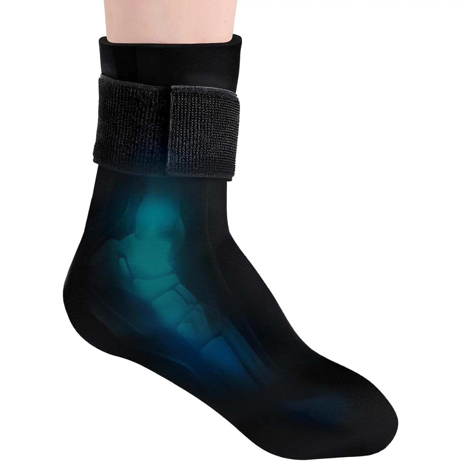 Ankle Ice Pack Wrap for Swelling,Cold/Hot Therapy Ice Socks for Feet,Reable Gel Ice Compression Socks,for Soothe Plantar Fasciitis,Achilles Tendonitis,Sprained,Pain Relief,for Women & Men