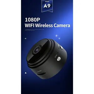 A9 HD Camera WiFi Infrared Night Vision Wide-Angle Sports DV Home Security 1080P Remote Camera