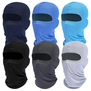 6 Pcs Ski Mask Cover Balaclava Full Face Mask Summer Face Cover UV Windproof Balaclava for Men Women Outdoor Sports