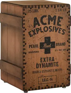 Acme Pearl Primero Crate-Style Cajon, Percussion Hand Drum for Musical Instruments & Hobbies
