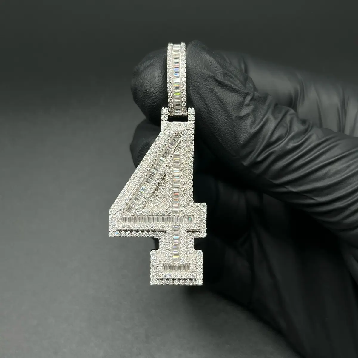 Number 4 pendant