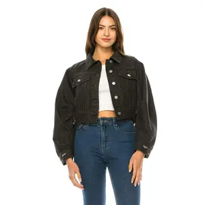 Annva USA Women's Washed Denim Jacket