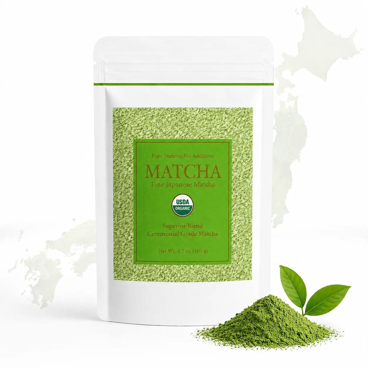 Ceremonial Grade Matcha Green Tea Powder - USDA Organic, Antioxidant Rich, L Theanine, Calm Energy, Signature Vegan Matcha Powder - Premium First Harvest Japanese Green Tea
