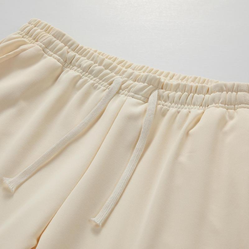 Men's hooded sweater versatile drawstring sweatpants, men's solid color jogging sweatpants, casual and comfortable loose version (size is too small), 100% polyester fiber, men's daily wear in spring and autumn, suitable for back-to-school season