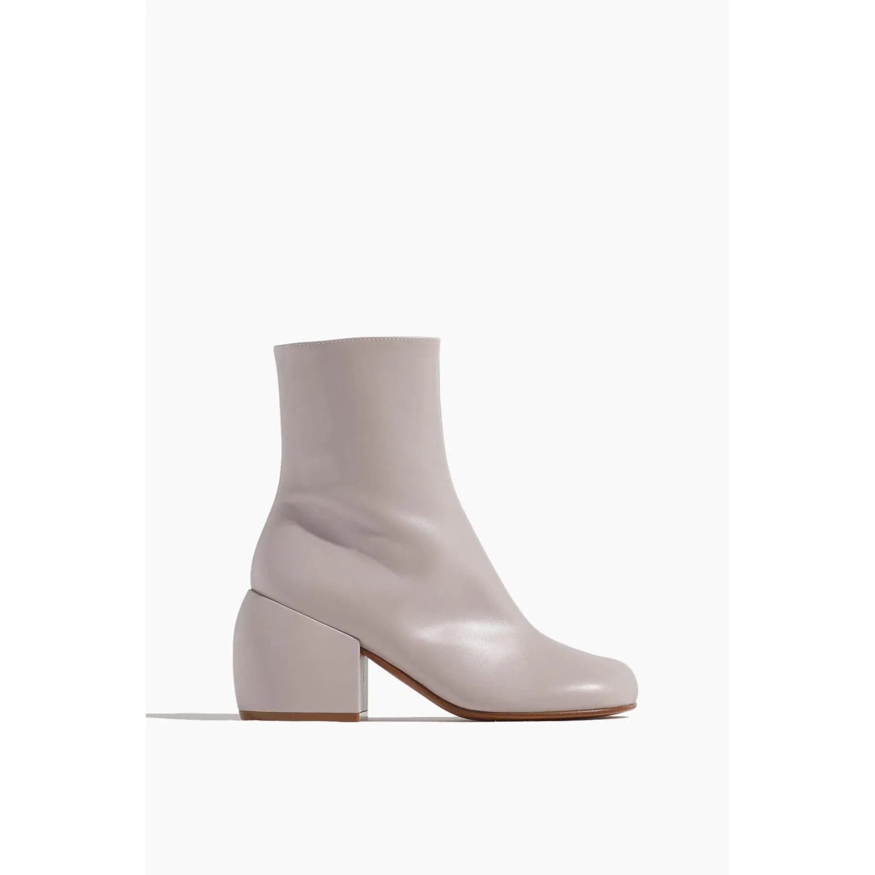 Ankle Boot in Lavender-Ivory