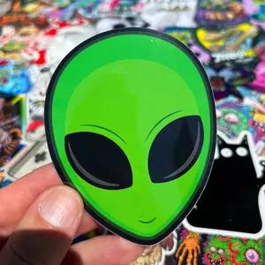 Alien Sticker