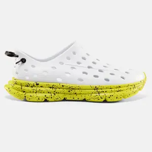 KANE Revive - White / Neon Yellow Speckle - Everyday Sneaker, Shoe for Runners