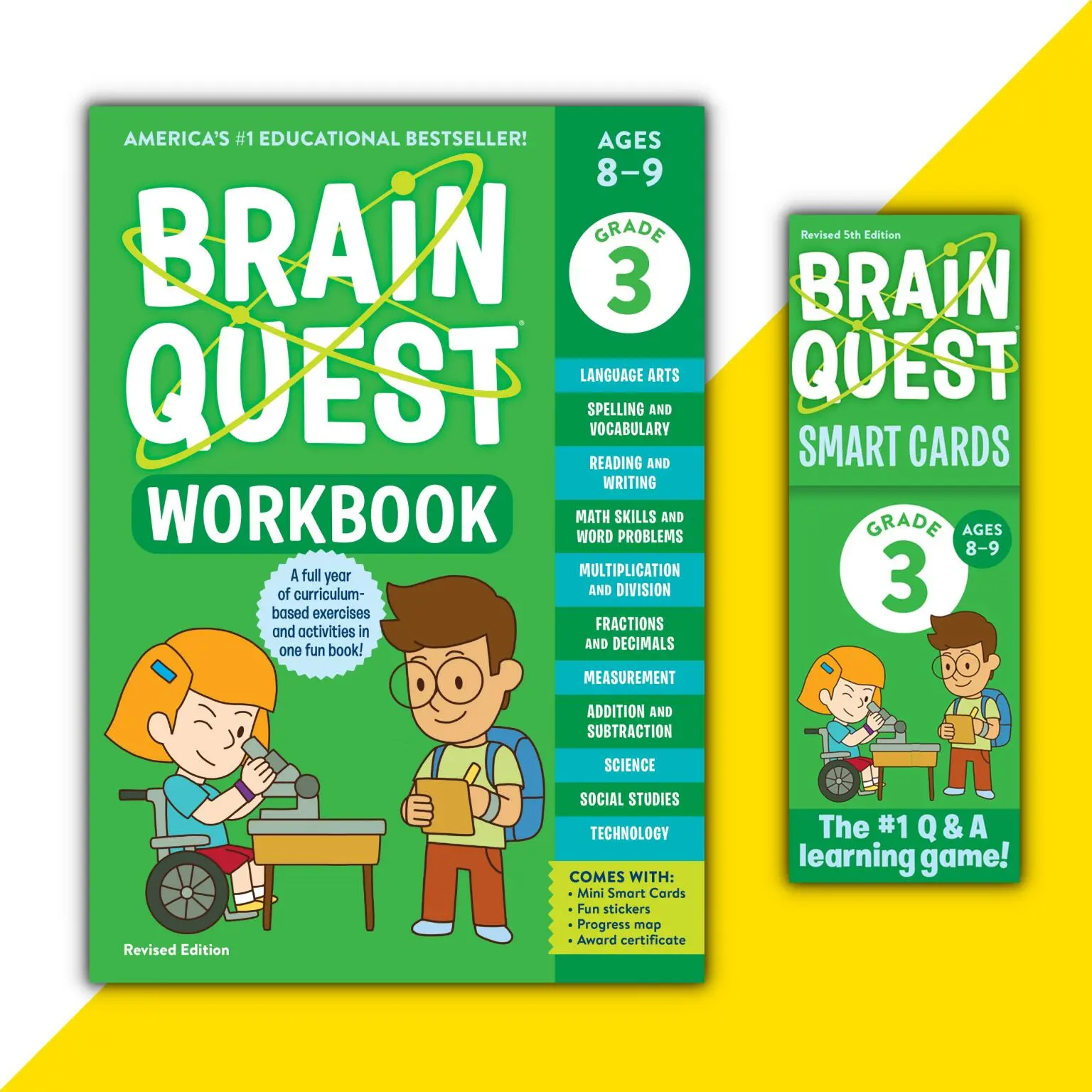 Brain Quest Set: Grade 3 by Workman Publishing