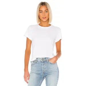 RE/DONE x Hanes The Classic Tee in Vintage White