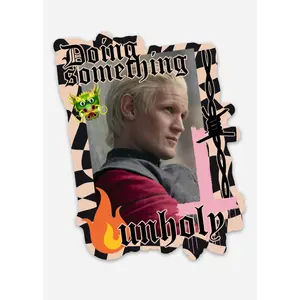 Matt Smith House of Dragons crush sticker