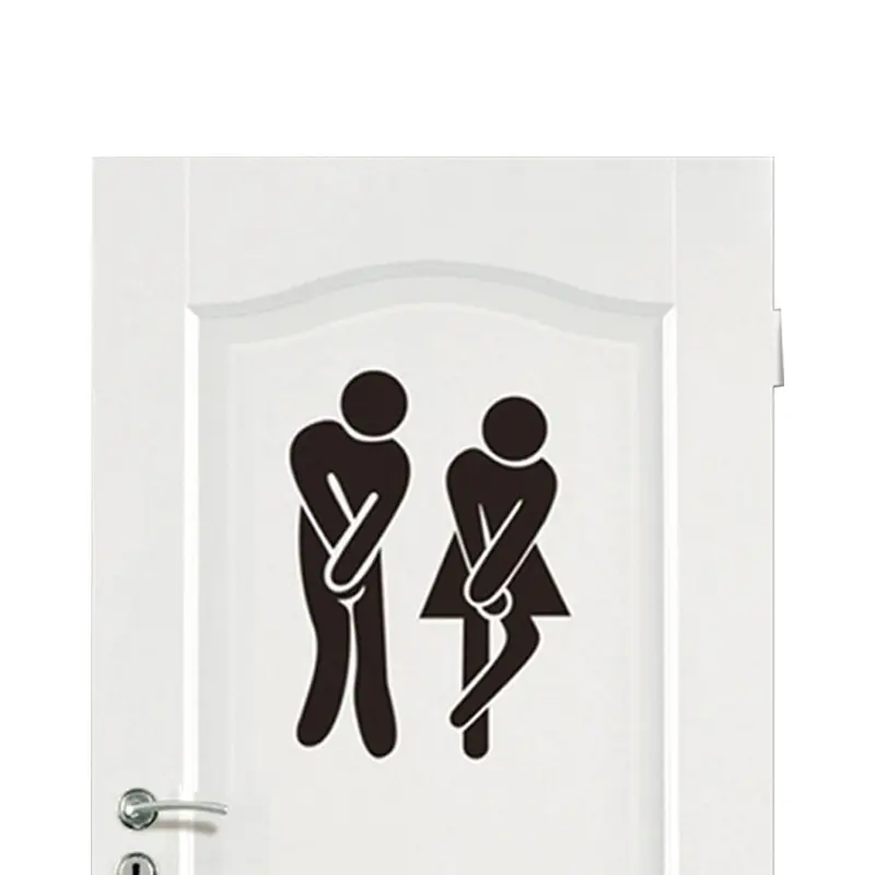 Waterproof Peel and Stick Wall Stickers: Removable Bathroom Decor for DIY Home Upgrade, Anti-Slip Mold-Resistant Vinyl Decals, Easy Apply No Residue Bath & Toilet Makeover Film, Door Decorations