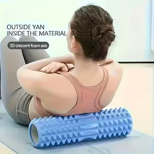 Full Body Muscle Relaxation Foam Roller, Massage Texture Wheel Design, Suitable for Fitness Yoga Deep Muscle Release Pilates Physical Therapy Recovery Training Neck Leg Care