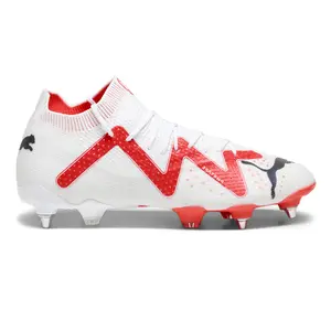 PUMA Mens Future Ultimate Mxsg Soccer Cleats Cleated - Red, White