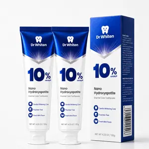 Nano Hydroxyapatite Toothpaste 10%nHAP, 4.23 oz – Enamel-Strengthening • Fluoride-Free • Natural Peppermint • Ideal for Sensitive Teeth