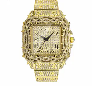 A watch made of natural gemstones and alloys, with adjustable features, surrounded by thorns.