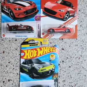 Hot Wheels 1:64 - Mazda Miata Variants - 3 car pack