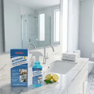 Multi-Purpose Bathroom Cleaner Spray Deodorizing Removal Stains Effective for Scale Household Cleaning