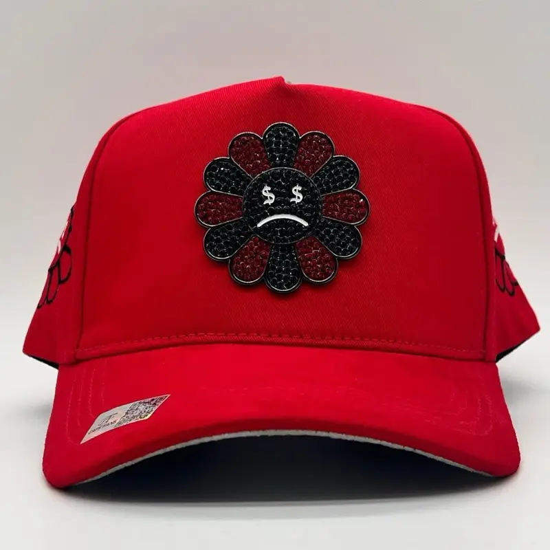 Cap “Murakami”, Red/White, CapsFans, Premium.