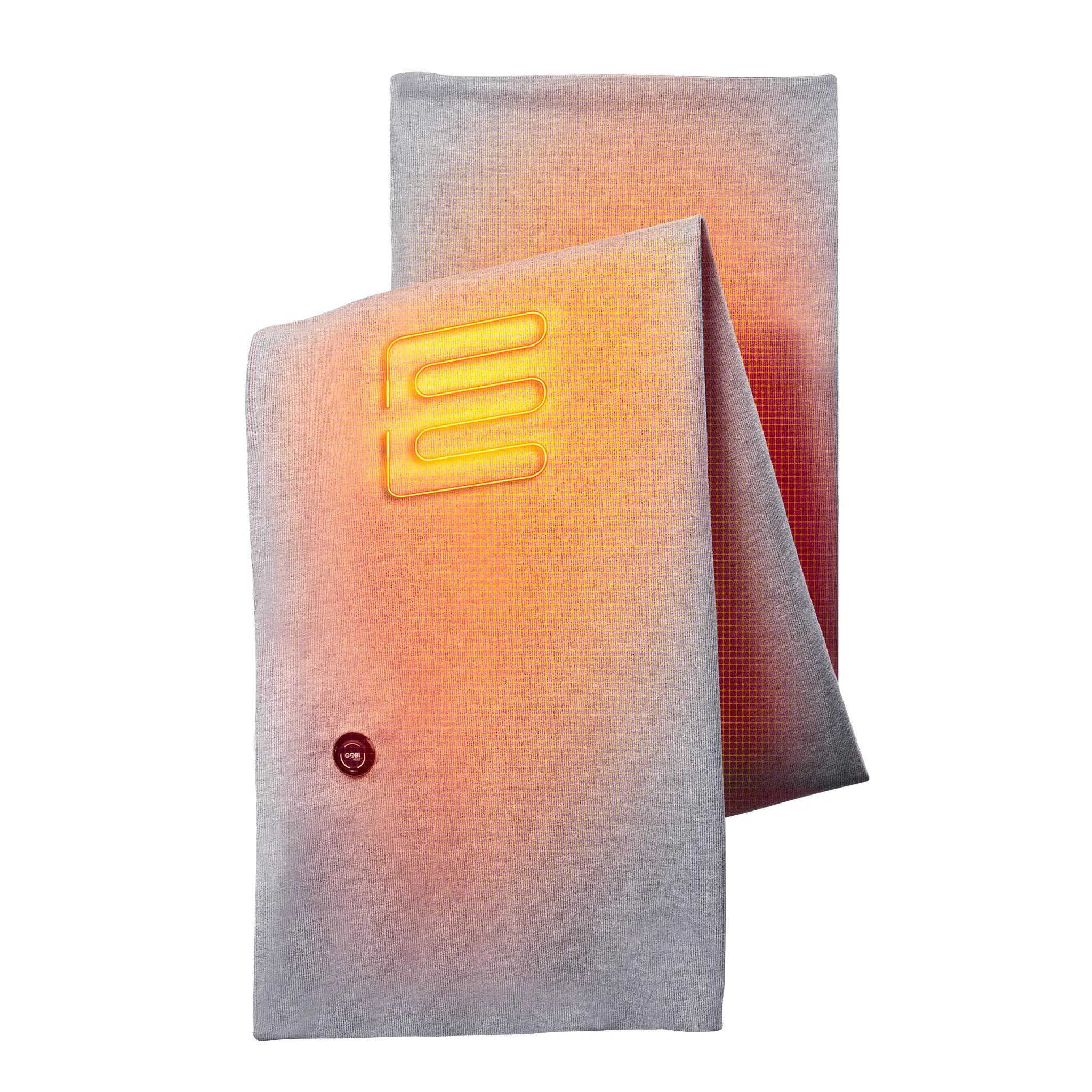 Enso Unisex Portable Heated Scarf - Modern Scarves, Fashion-Forward Functional Accessory with 1 Heat Zone for Versatile Seasonal Use, Portable Heated Scarves