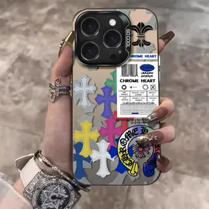 Cross-Shaped Phone Case for iPhone 11–17| Shockproof High-End Design for Boys and Girls