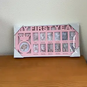 Rectangular Plastic Photo Frame Baby Child Growth Photo Frame