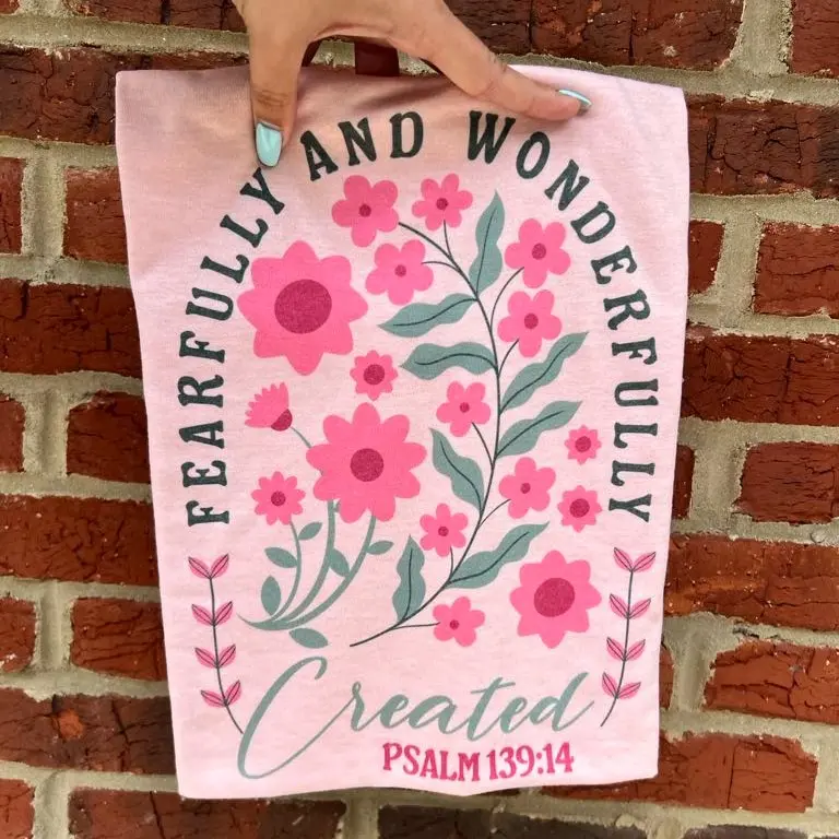 Fearfully and Wonderfully Made - Peach