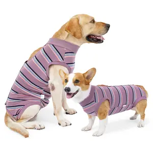 Recovery Suit for Dogs, Onesie Surgery Recovery Suit for Female Male Dogs, Abdominal Wounds Cone E-Collar Alternative Prevent Licking Spay Recovery Suit