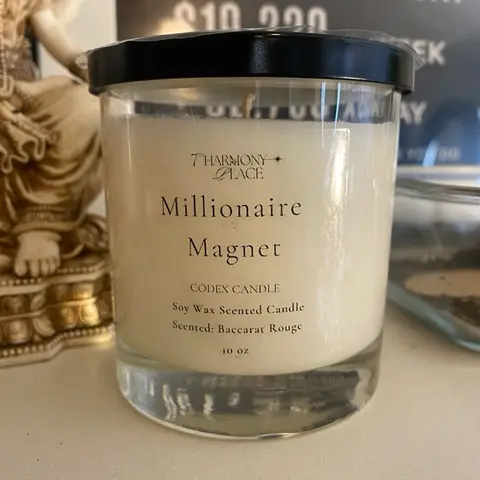 Millionaire Magnet Coconut Soy Wax Candle