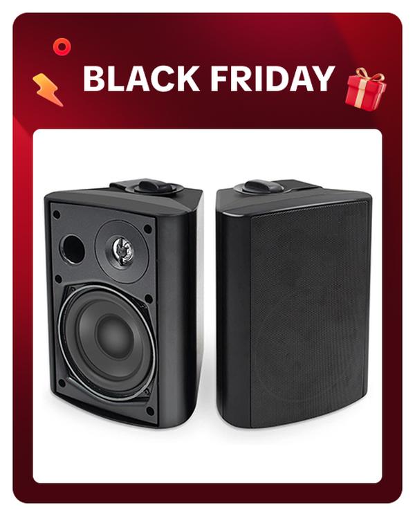 Herdio Wireless Bluetooth Connectivity, Stereo Audio Kit for Android/IOS Devices, Waterproof Material, For Outdoor Wall