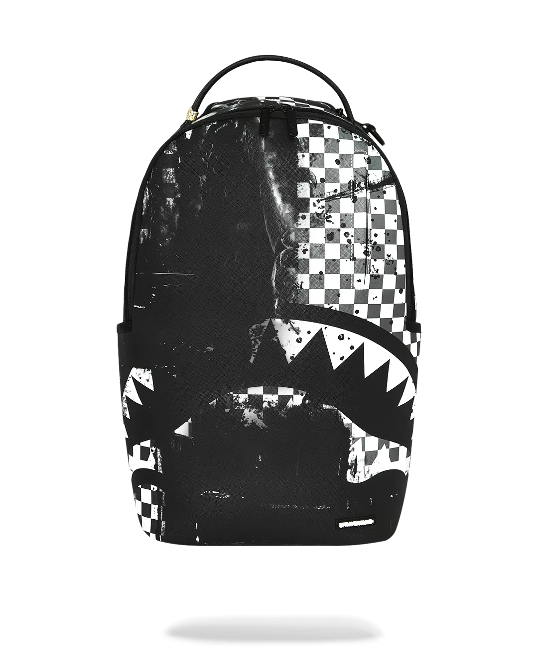 SPRAYGROUND PAINTED OVER CHECK BACKPACK