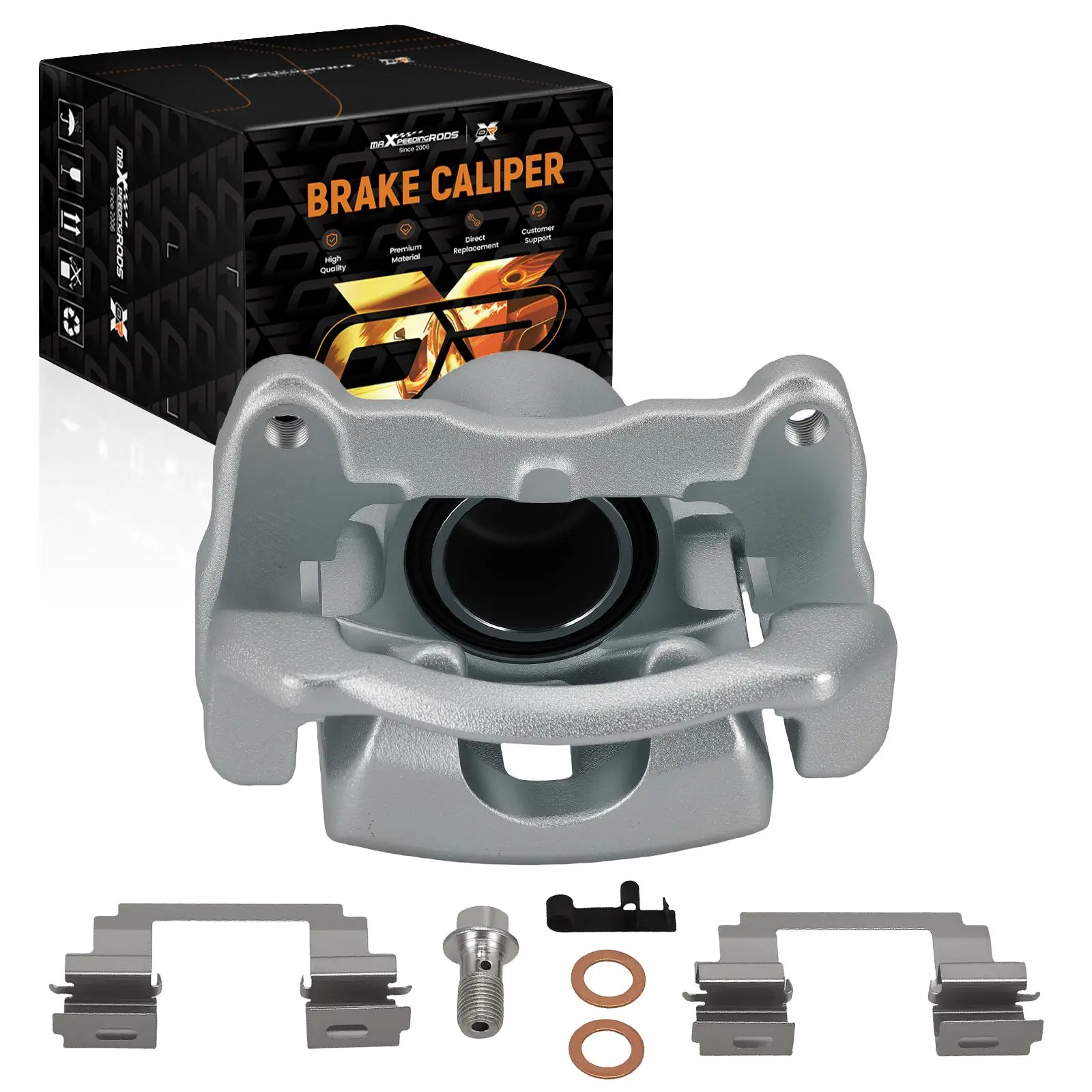 Front Left Disc Brake Caliper compatible for Pontiac Vibe/Compatible for Toyota Coroll Matrix 2003-2008