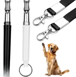 Dog Whistle - Stop Barking Neighbors Dog, Ultra-Wide Frequency Ultrasonic Silent Dog Whistle for Dog, 2 Pack Professional Recall Dog Training Whistles