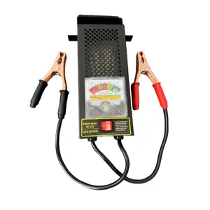 Battery Load Tester 12V at 100A Battery Tester with Includes Alligator Clamps for 12V or 6V Battery Health Checker