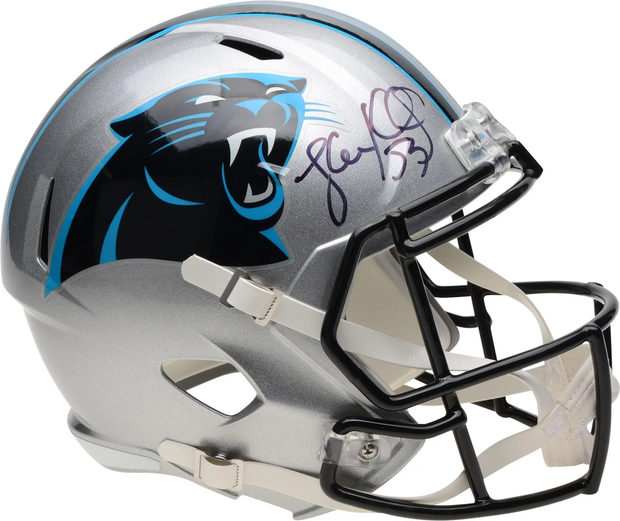 Luke Kuechly Carolina Panthers Autographed Riddell Speed Replica Helmet - Fanatics Authentic Certified