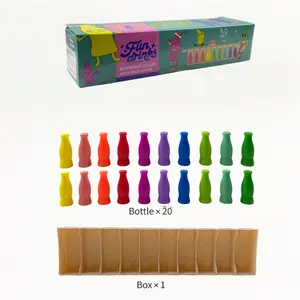 Bottle Color Match Game, Fun Family Board Game for Kids 3+ Years Old, Ideal for 2-4 Players, Great for Travel & Parties