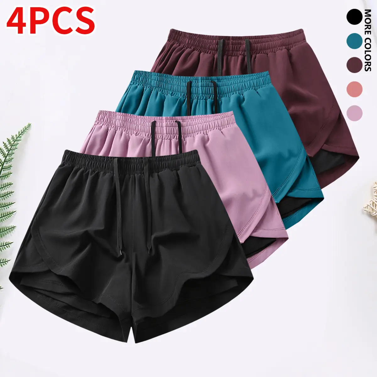 Black + Purple + Lake Blue + Burgundy